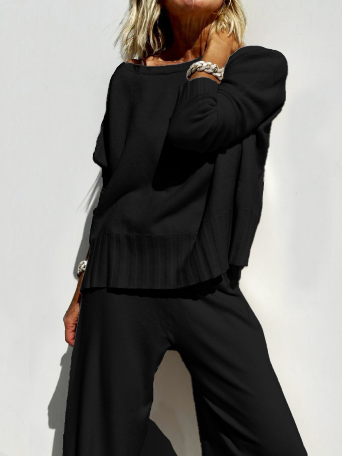 💝💝 Soft Cashmere Casual Sweater Suit