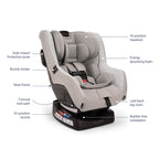 🎉Nuna RAVA Convertible Car Seat - Sterling（🎁Special Sale—Free Shipping）