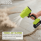Cordless Handheld Air Duster & Blower – High-Speed Turbine Fan for Car, Computer, Home & Outdoor Cleaning