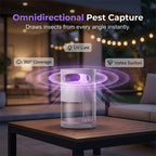 UV Mosquito Killer Lamp – Silent, Chemical-Free, USB Powered, Indoor & Outdoor
