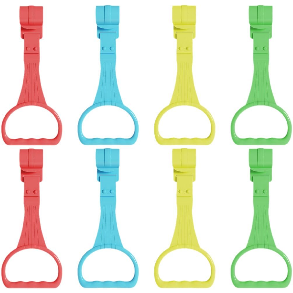 Baby Pull Up Rings 4 Pack – Playpen Handle Grip for Toddlers to Stand Up