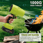 Cordless Handheld Air Duster & Blower – High-Speed Turbine Fan for Car, Computer, Home & Outdoor Cleaning