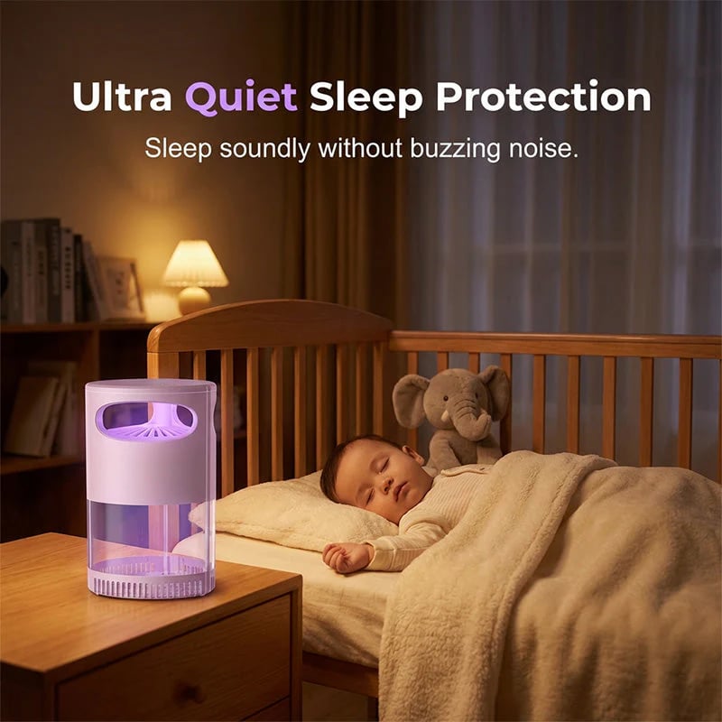UV Mosquito Killer Lamp – Silent, Chemical-Free, USB Powered, Indoor & Outdoor