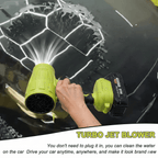 Cordless Handheld Air Duster & Blower – High-Speed Turbine Fan for Car, Computer, Home & Outdoor Cleaning