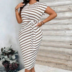 🥳2026 HOT SALE 50% OFF! 🥳💞50K+ SOLD!🌸Women's Knot Bodycon Dress – Leopard print, tummy-flattering knot. Comfy & chic for parties or date nights. Feel gorgeous. ✨🌹